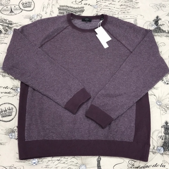 Vince Birdseye Crewneck Wool & Cashmere Sweater - Picture 3 of 7